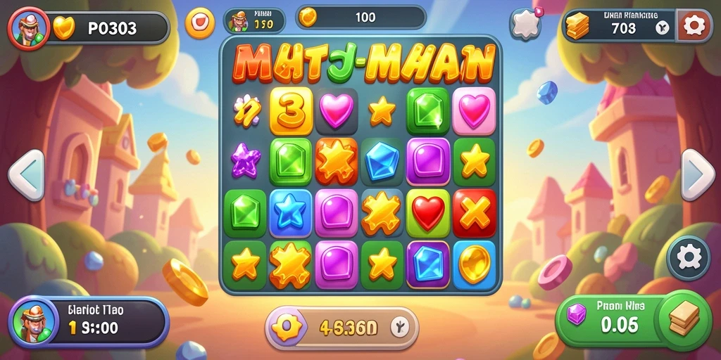 Tampilan gameplay seru dari MPO303, penuh warna dan tantangan.