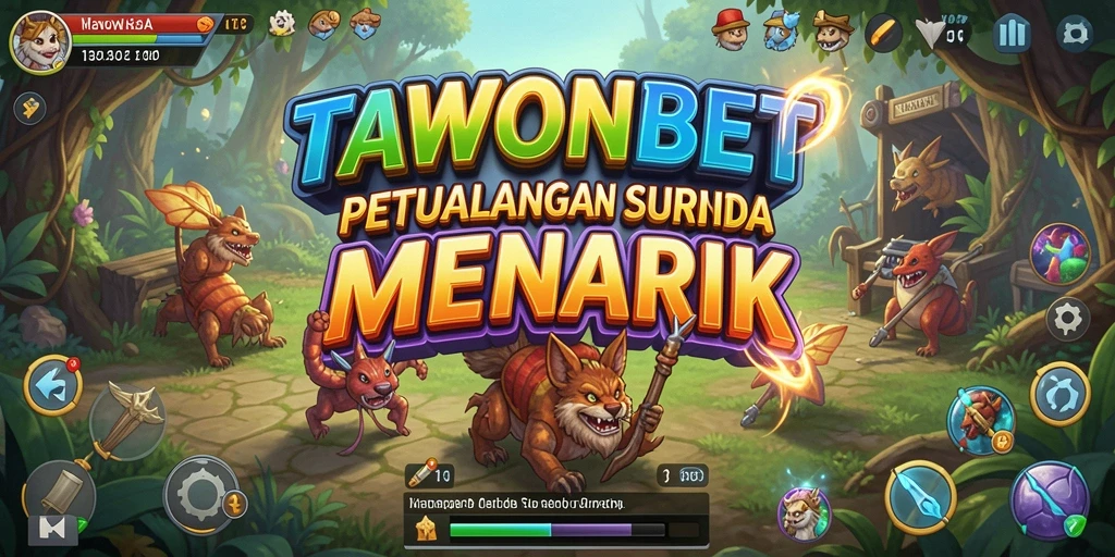 Tampilan gameplay seru dalam petualangan menakjubkan TAWONBET.