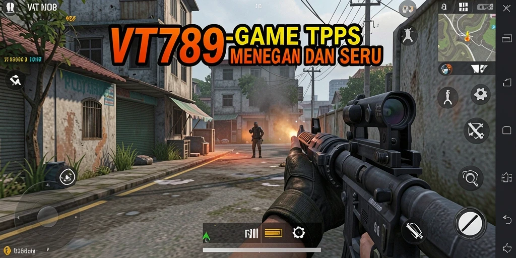 Screenshot gameplay TPS yang penuh aksi dan menegangkan.